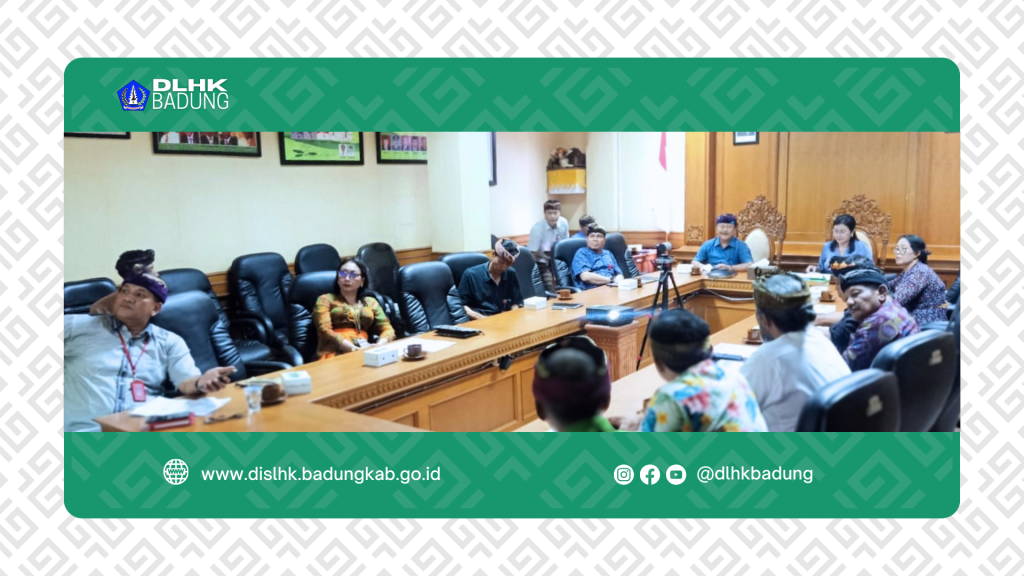 DLHK Badung Menerima Kunjungan Kerja Komisi III DPRD Kabupaten Bangli Terkait Strategi Penanganan Sampah dan Program Penataan Taman Kota